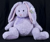 Gund Heads N Tales 20" Lavender Purple Easter Bunny Rabbit Large Plush 4159